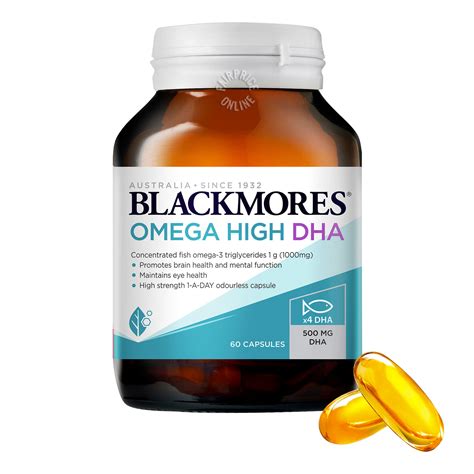 blackmores omega dha